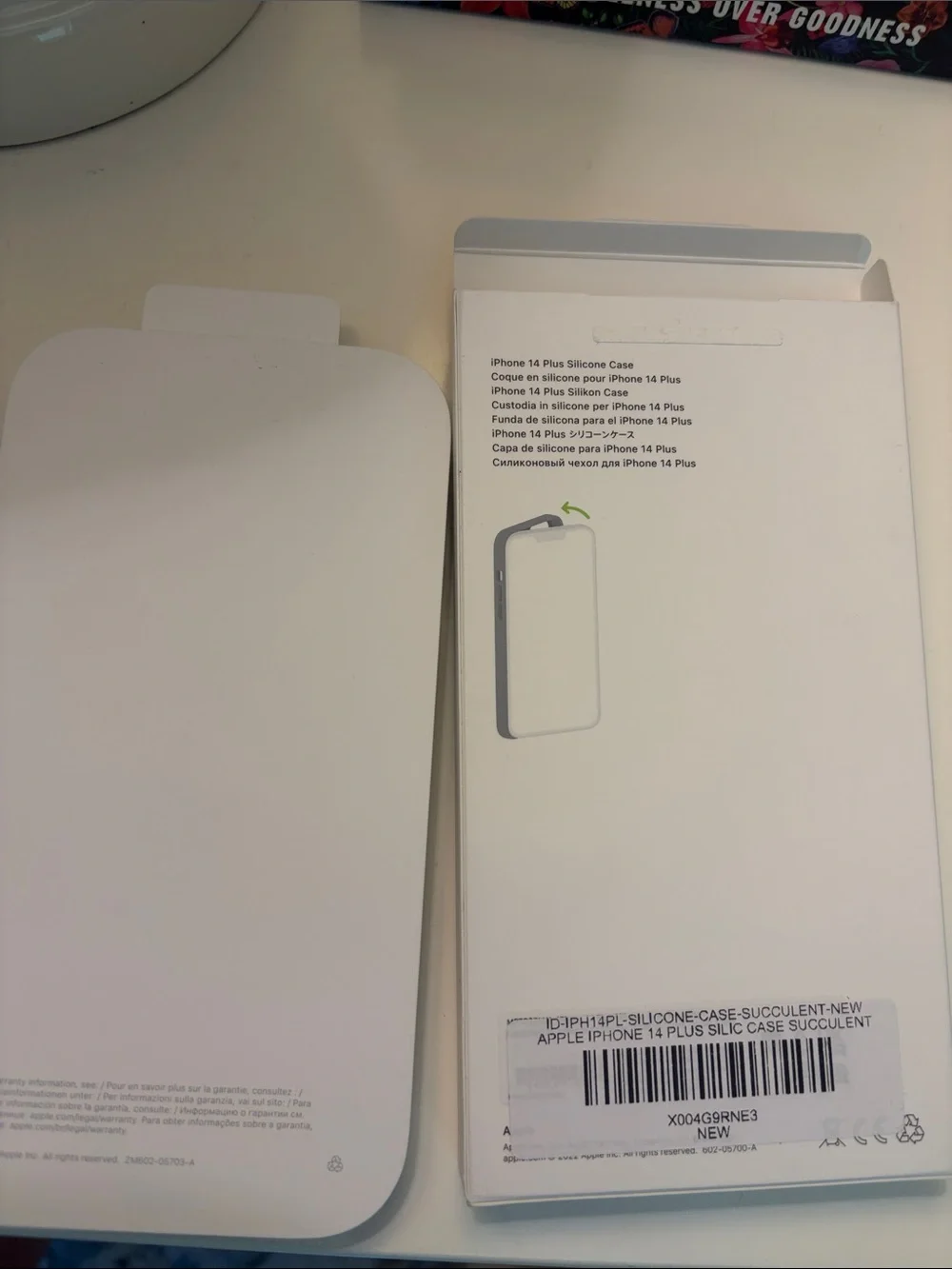 Apple Silicone iPhone 14 Plus Case